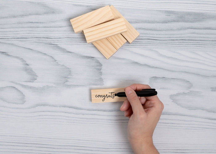 Stackable Block Guest Book