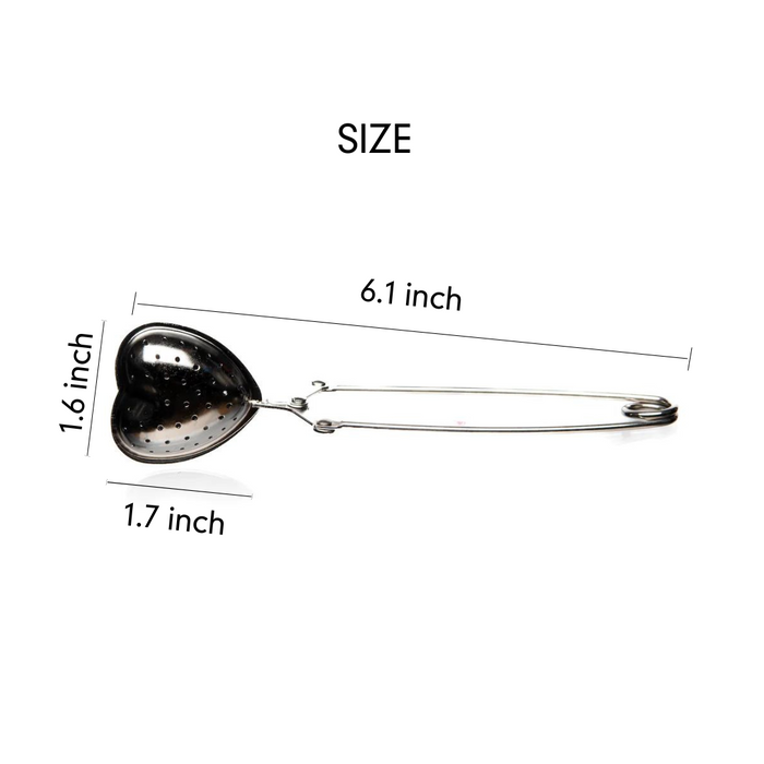 Stainless Steel Heart Tea Infuser