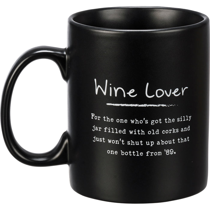 Stoneware Mug - Wine Lover