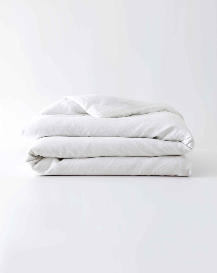 Stonewashed Linen Duvet Cover
