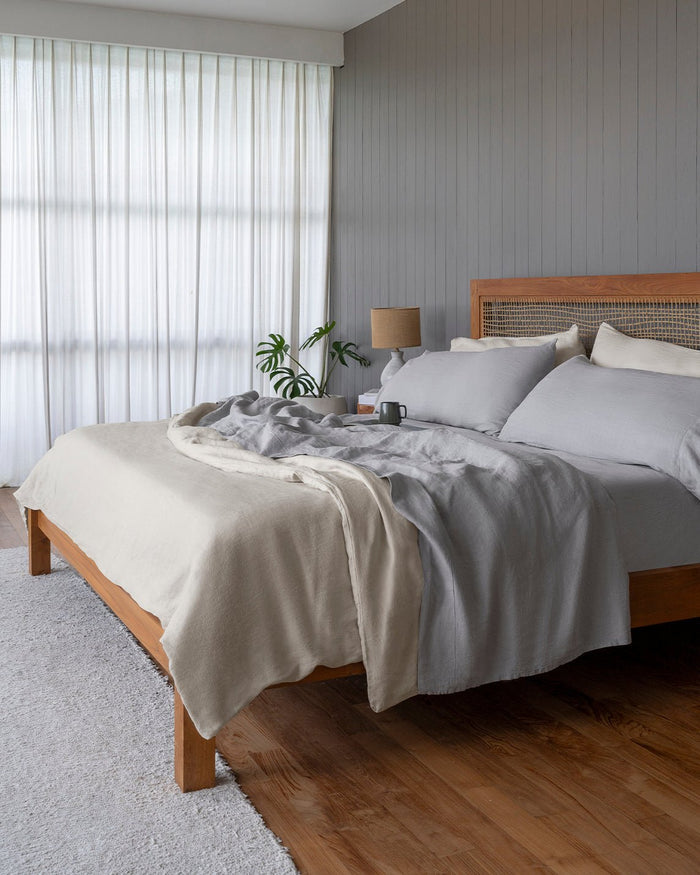 Stonewashed Linen Duvet Cover