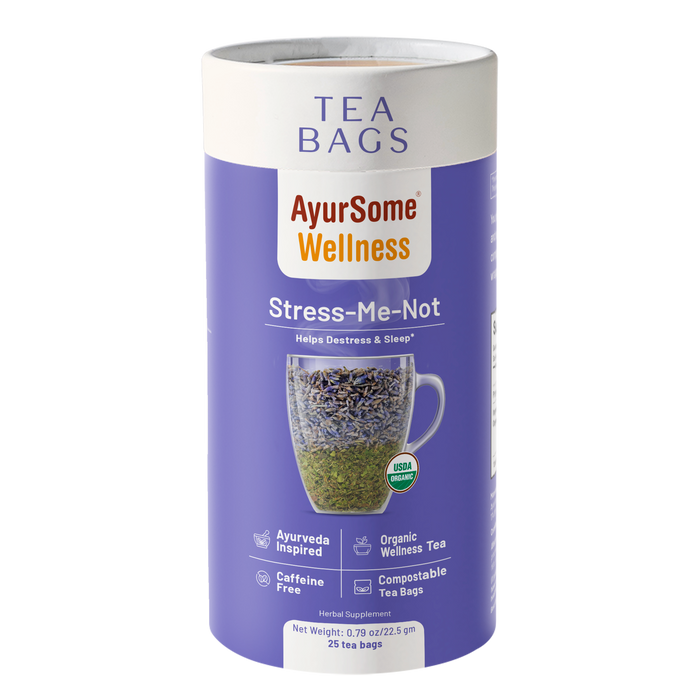 Stress-Me-Not Tea | Organic Lemon Balm, Lavender Tea Blend