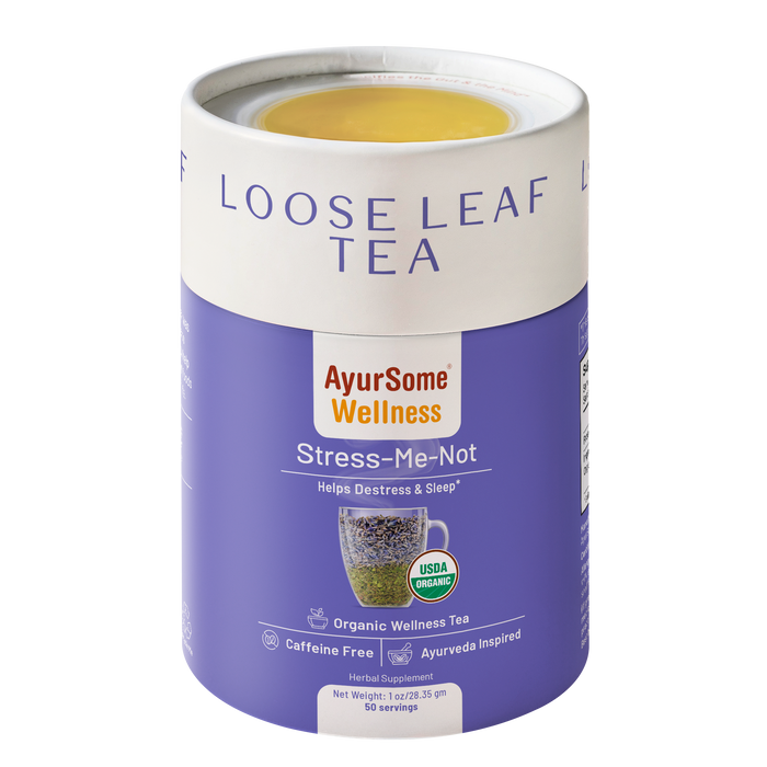 Stress-Me-Not Tea | Organic Lemon Balm, Lavender Tea Blend