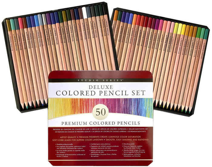 Studio Series Deluxe Colored Pencil Set - Set of 50