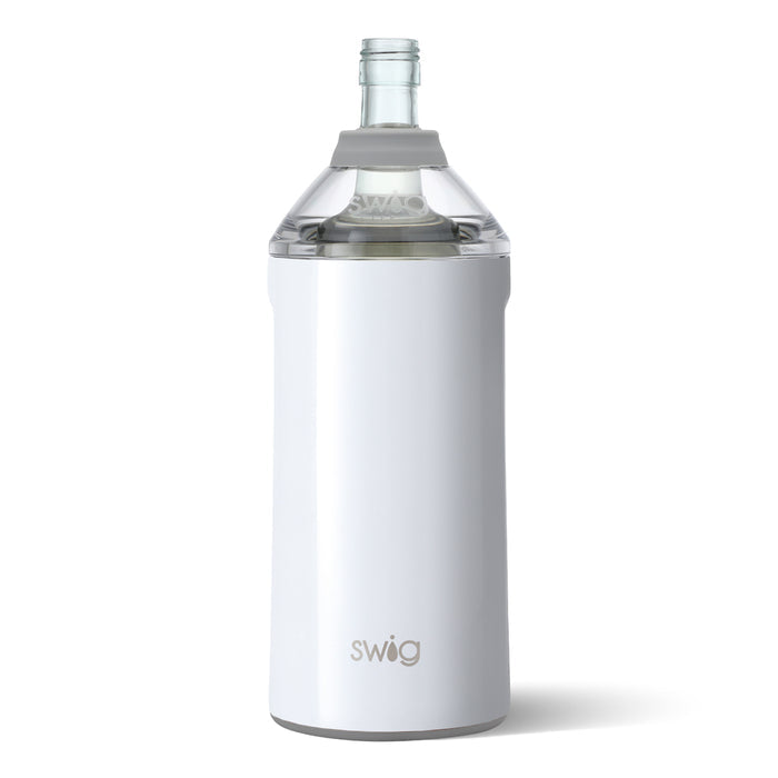 Swig Wine Insulator, Diamond White