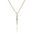Sword of Doom Pendant - 9ct Yellow Gold