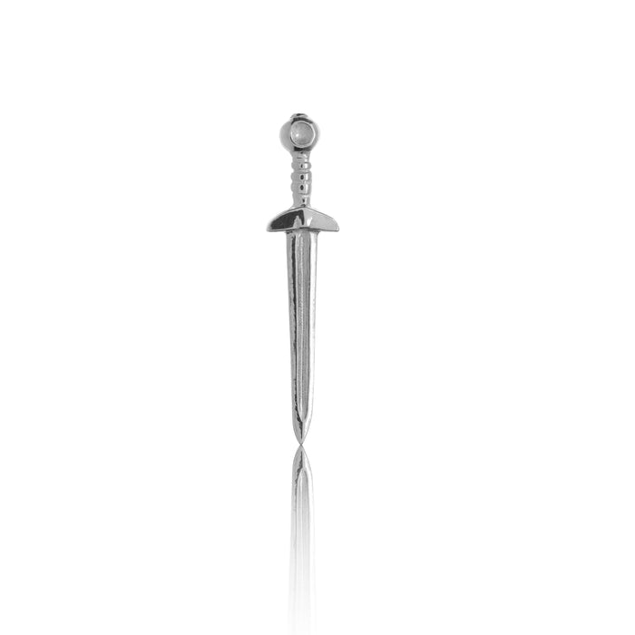 Sword of Doom Stud - Sterling Silver