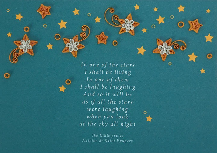 Sympathy Greeting Card - One of the Stars