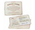 Tan Wedding Wishes Cards - 48 ct.