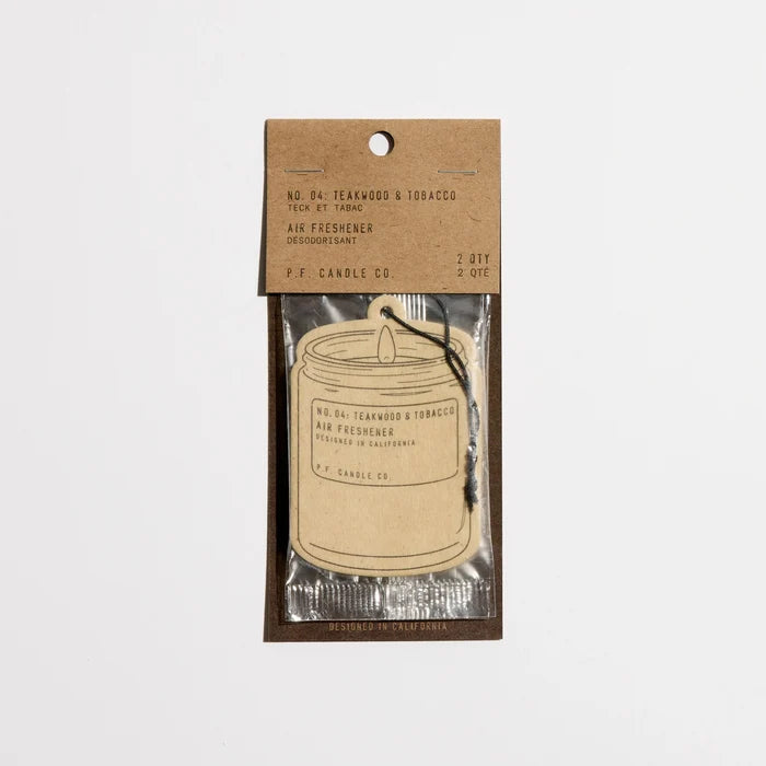 Teakwood + Tobacco Car Fragrance