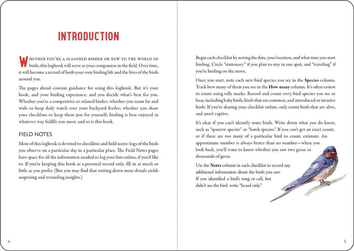 The Birder's Logbook