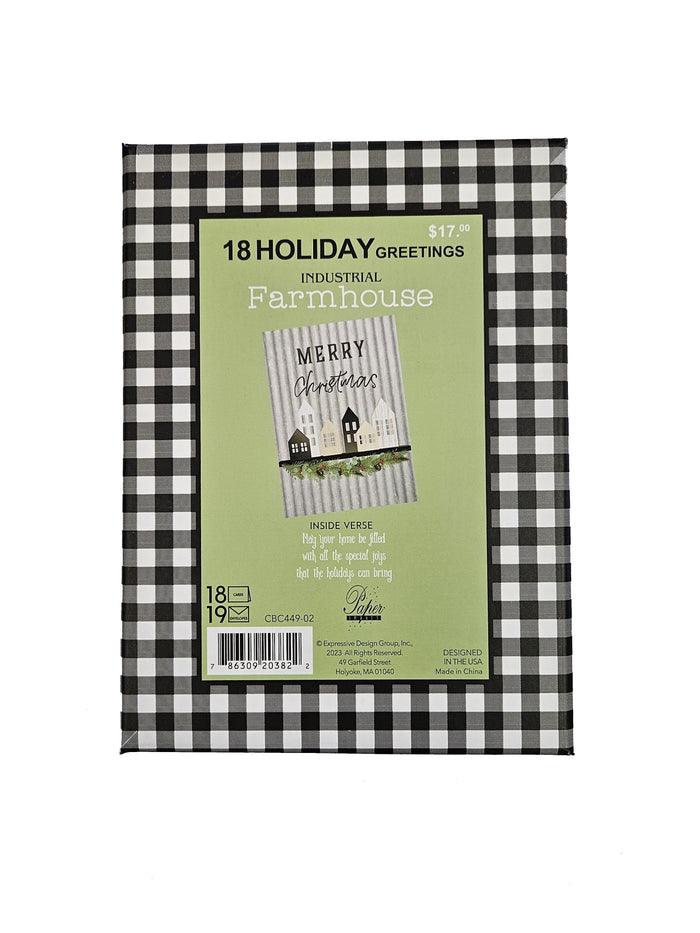 The Simple Life - Premium Boxed Farmhouse Holiday Cards - 18ct.