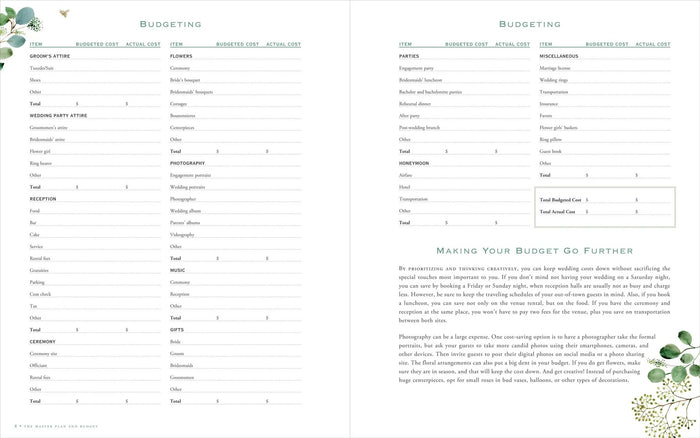 The Ultimate Wedding Planner & Organizer