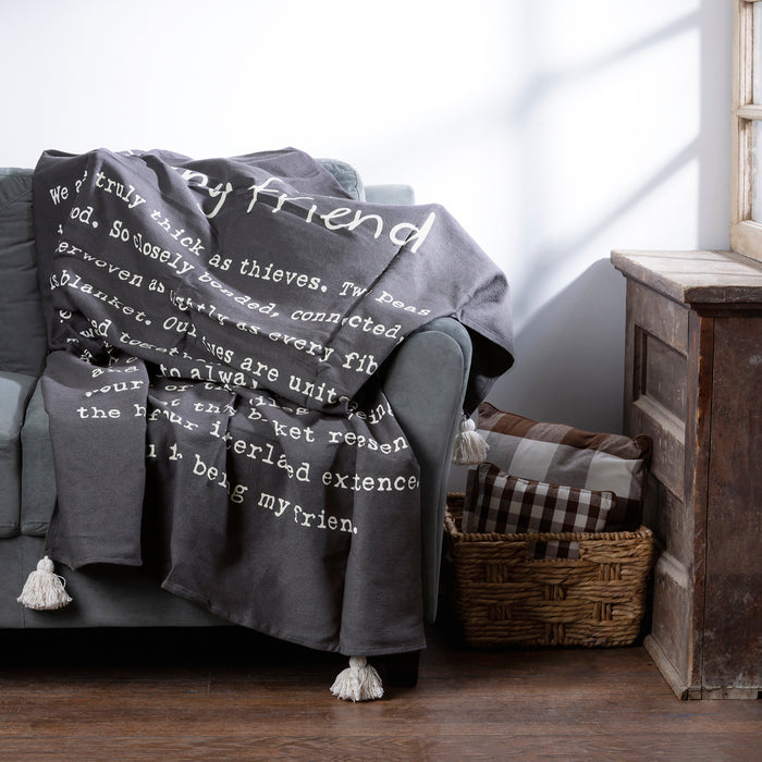 Throw Blanket - To My Friend