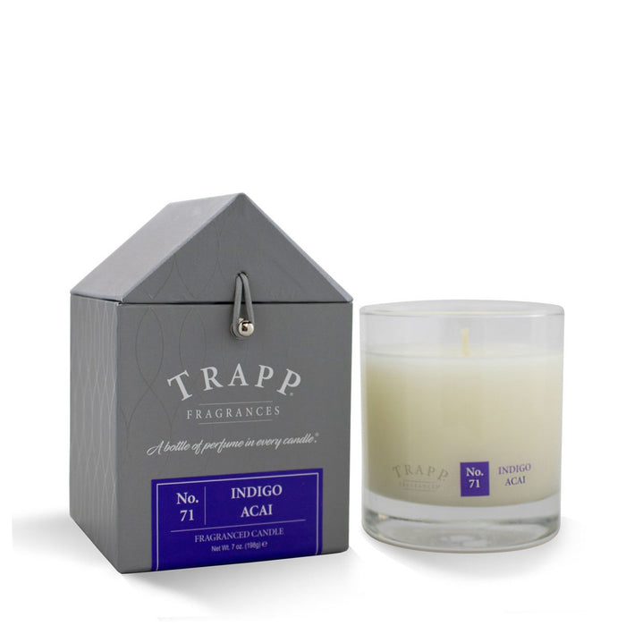 Trapp Indigo Acai Candle, 7 oz Lg Signature