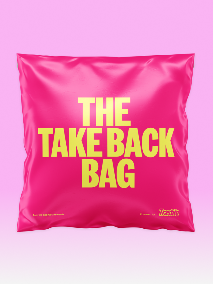 Trashie Take Back Bag – Donate Sustainably, Earn TrashieCash™