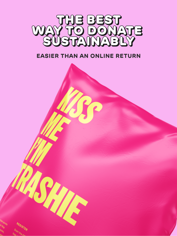 Trashie Take Back Bag – Donate Sustainably, Earn TrashieCash™