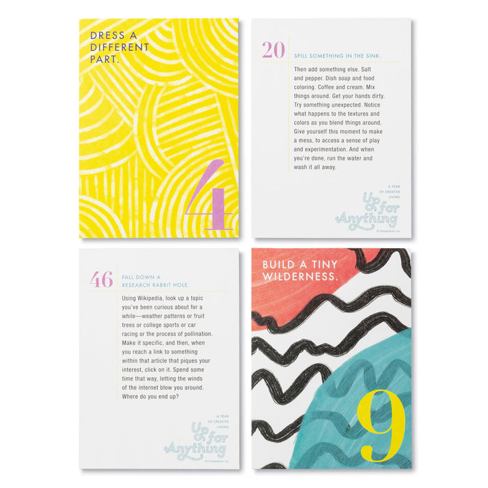 Up for Anything - 52 ct. Creative Challenge Card Set