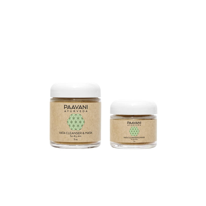 Vata Cleanser & Mask | Ayurvedic Cleansing Grains for Dry, Delicate Skin
