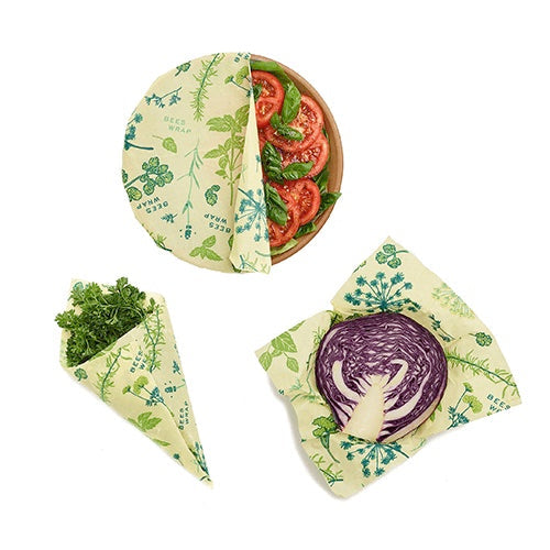 Vegan Food Wraps Assorted Sizes (3 Pk)