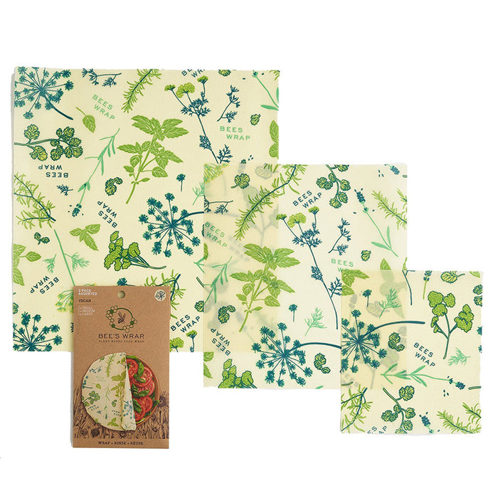 Vegan Food Wraps Assorted Sizes (3 Pk)