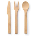 Veneerware Compostable Bamboo Utensils - 8 sets