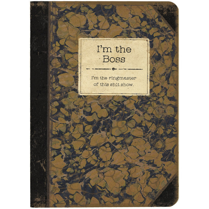 Vintage Journal - I'm the Boss