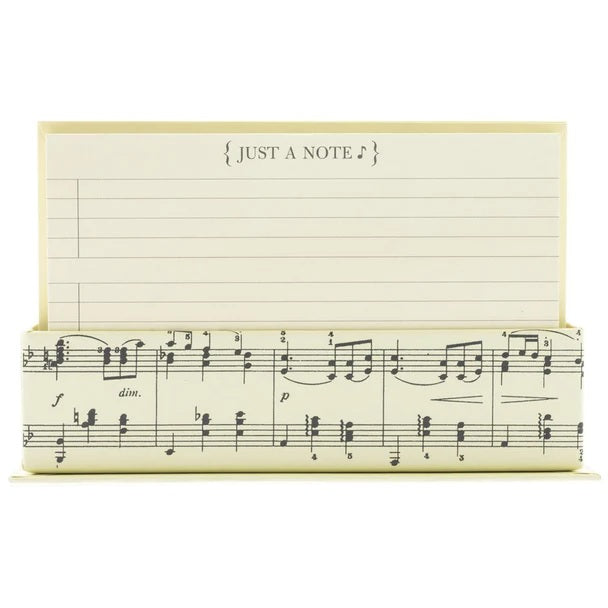 Vintage Musical Note - Flat Notes & Envelopes - 50 ct