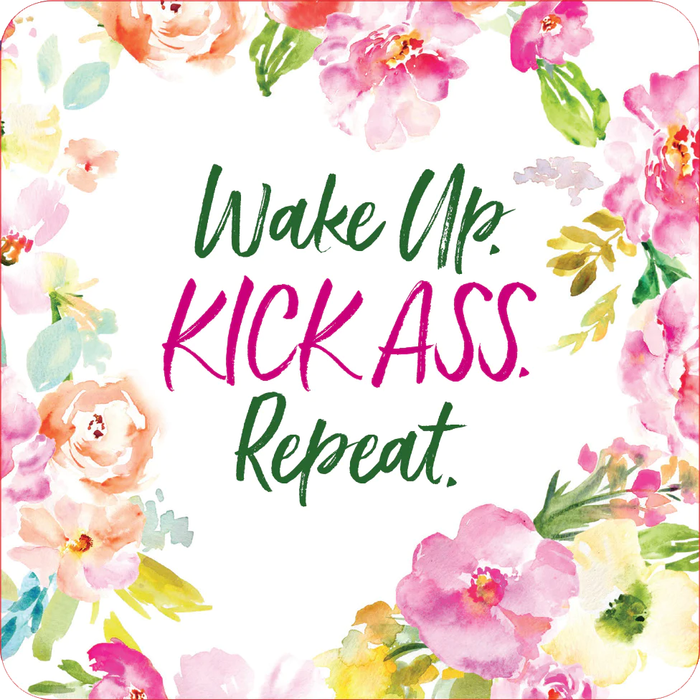 Wake Up. Kick A$$, Repeat - Set of 60 Cards