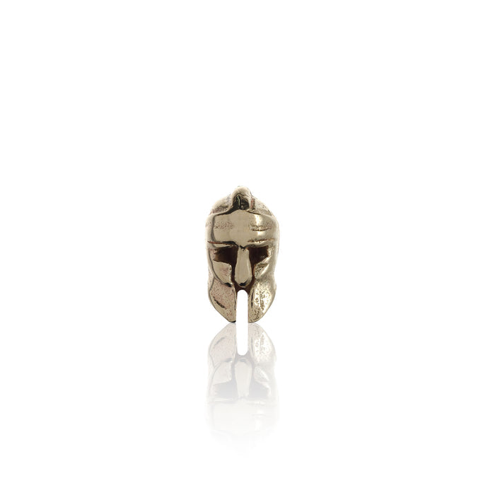 Warrior Helm Stud - 9ct Yellow Gold