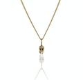 Warrior Helm Stud - 9ct Yellow Gold