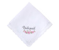 Watercolor Floral Bridesmaid Keepsake Hankie