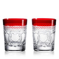 Waterford Times Square 2023 Love Ruby DOF's, Set of 2