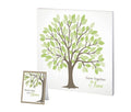 Wedding Tree Guest Book Alternative Signing Tree with Green Leaves