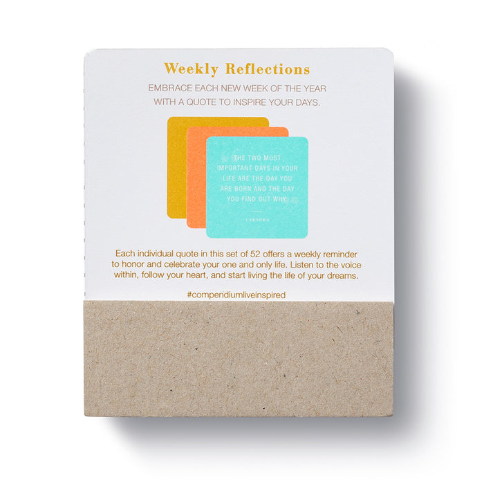 Weekly Reflections - 52 ct. Card Desk Set