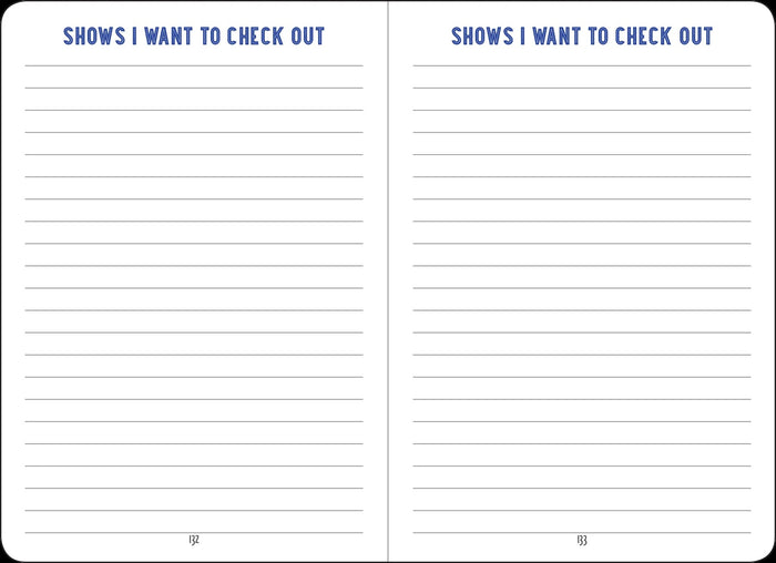 What Are You Watching? Logbook