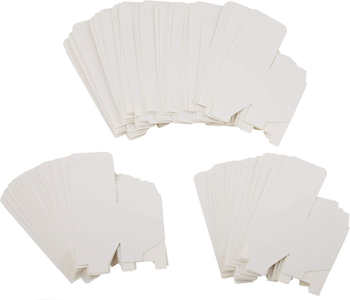 White Square Favor Boxes Value Pack - 100 ct.