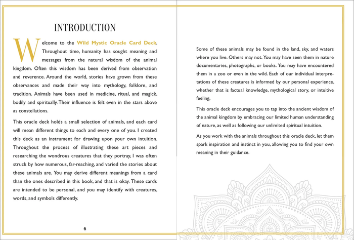 Wild Mystic Oracle Card Deck