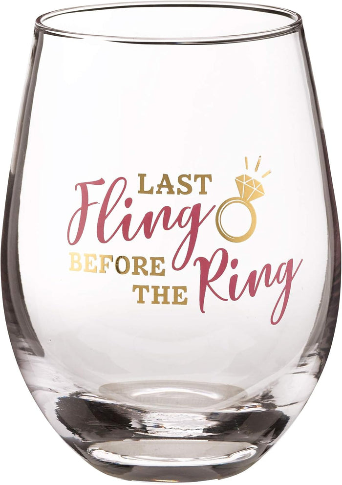 Wine Glass - Last Fling Before the Ring