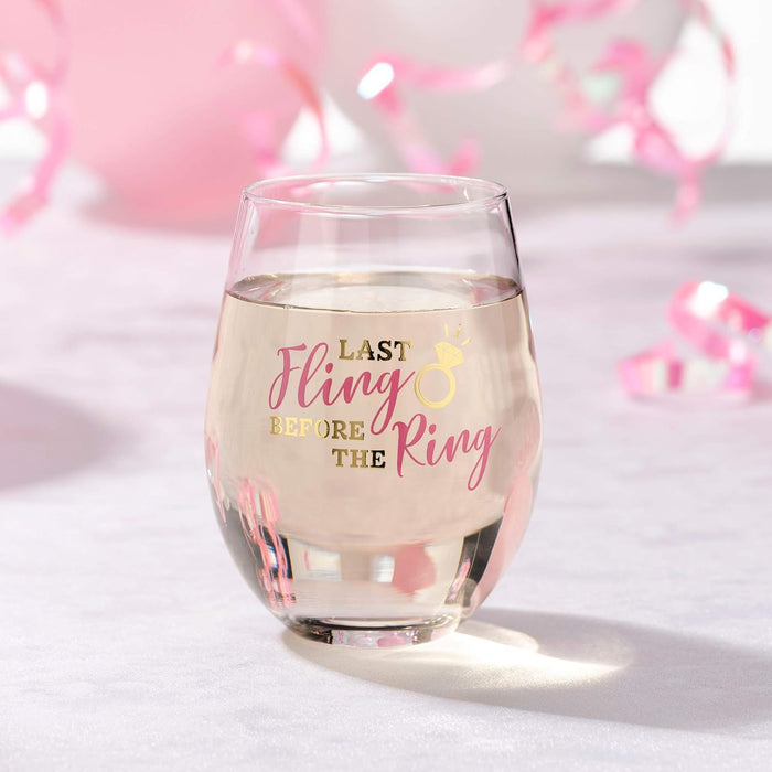 Wine Glass - Last Fling Before the Ring