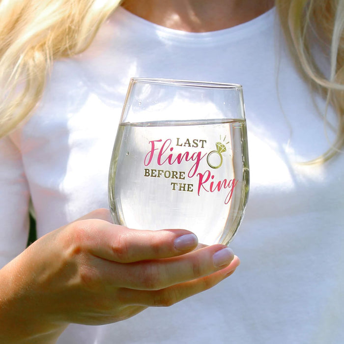 Wine Glass - Last Fling Before the Ring