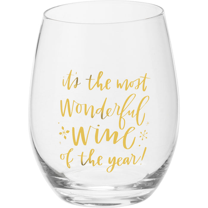Wine Glass - Most Wonderful Wine Of The Year