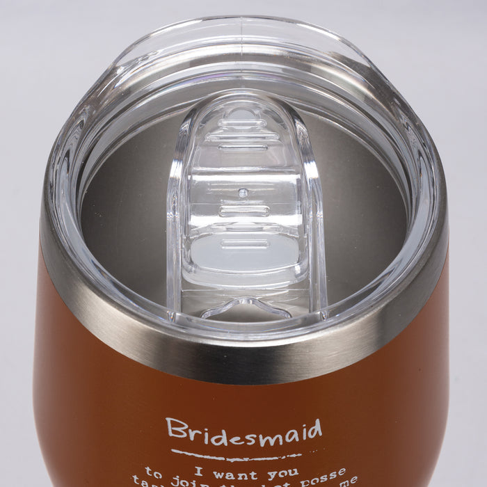 Wine Tumbler - Bridesmaid