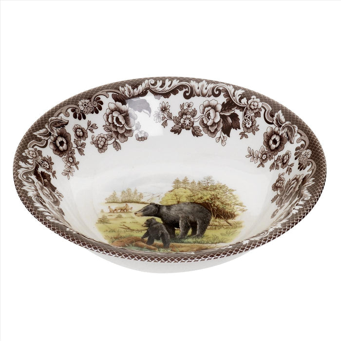 Woodland Black Bear Ascot Cereal Bowl