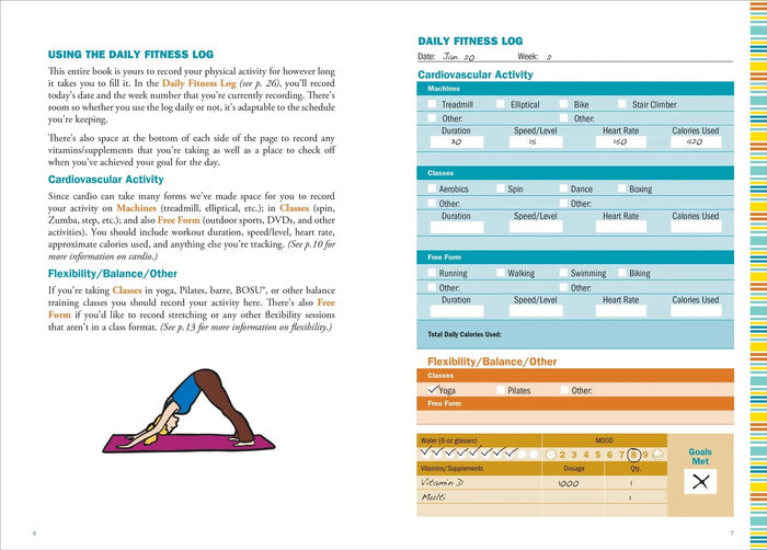 Workout Journal - A Daily Fitness Log