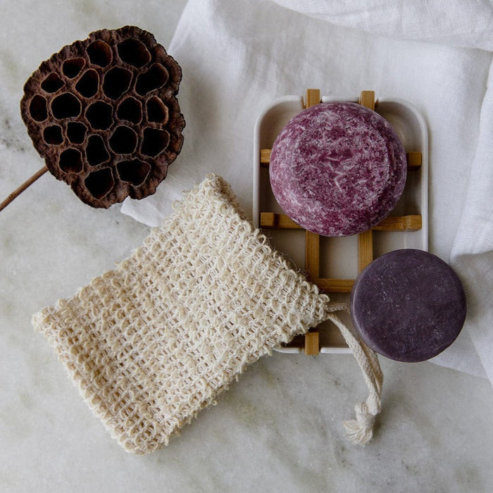Lotus / White Soap Dish