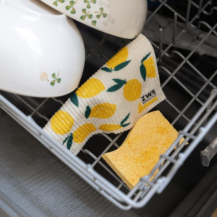 ZWS Essentials Zero Waste Sponge Cloth - Swedish Dish Cloth, Paper Towel Replacement, Kitchen Sponge