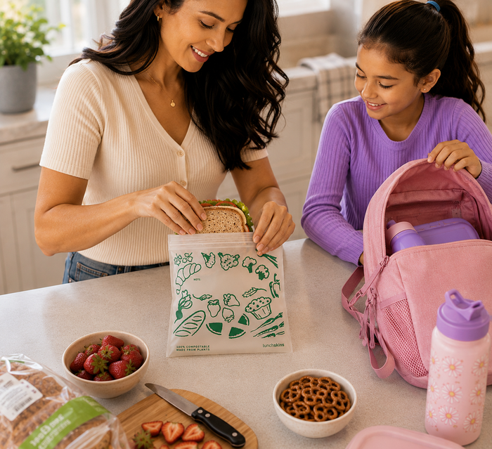 Ziptop Compostable Freezer-Safe Sandwich Storage Bags